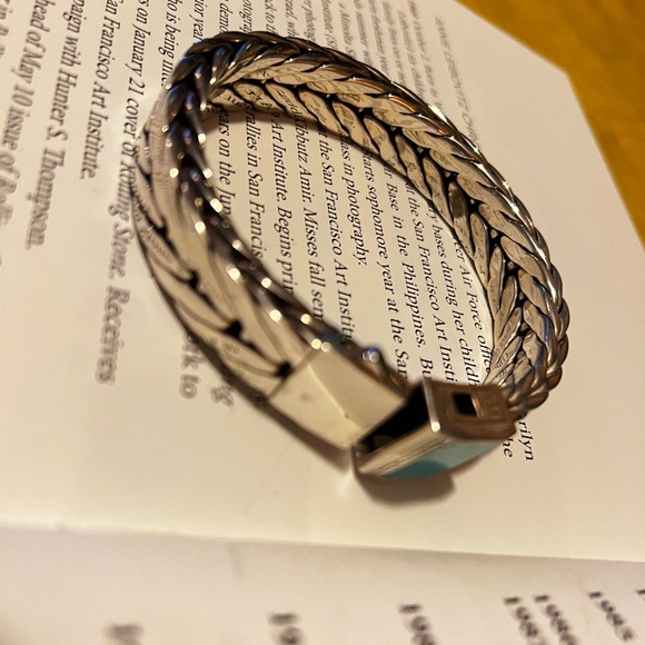 John Hardy Classic large Chain Men's turquoise Bracelet
New no tags - Picture 9 of 13